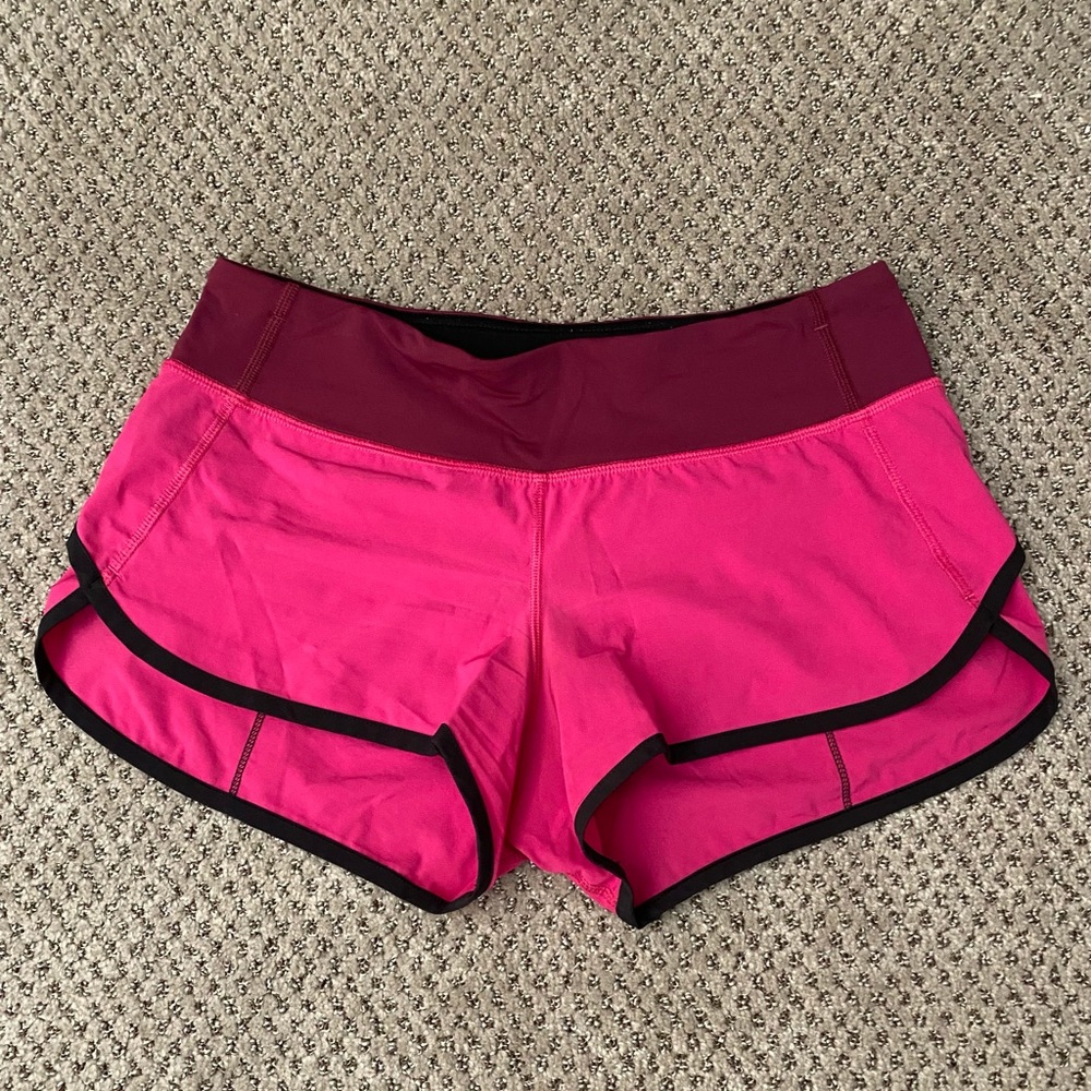 Lululemon Speed Short - Jewelled Magenta / Dashing Purple Color